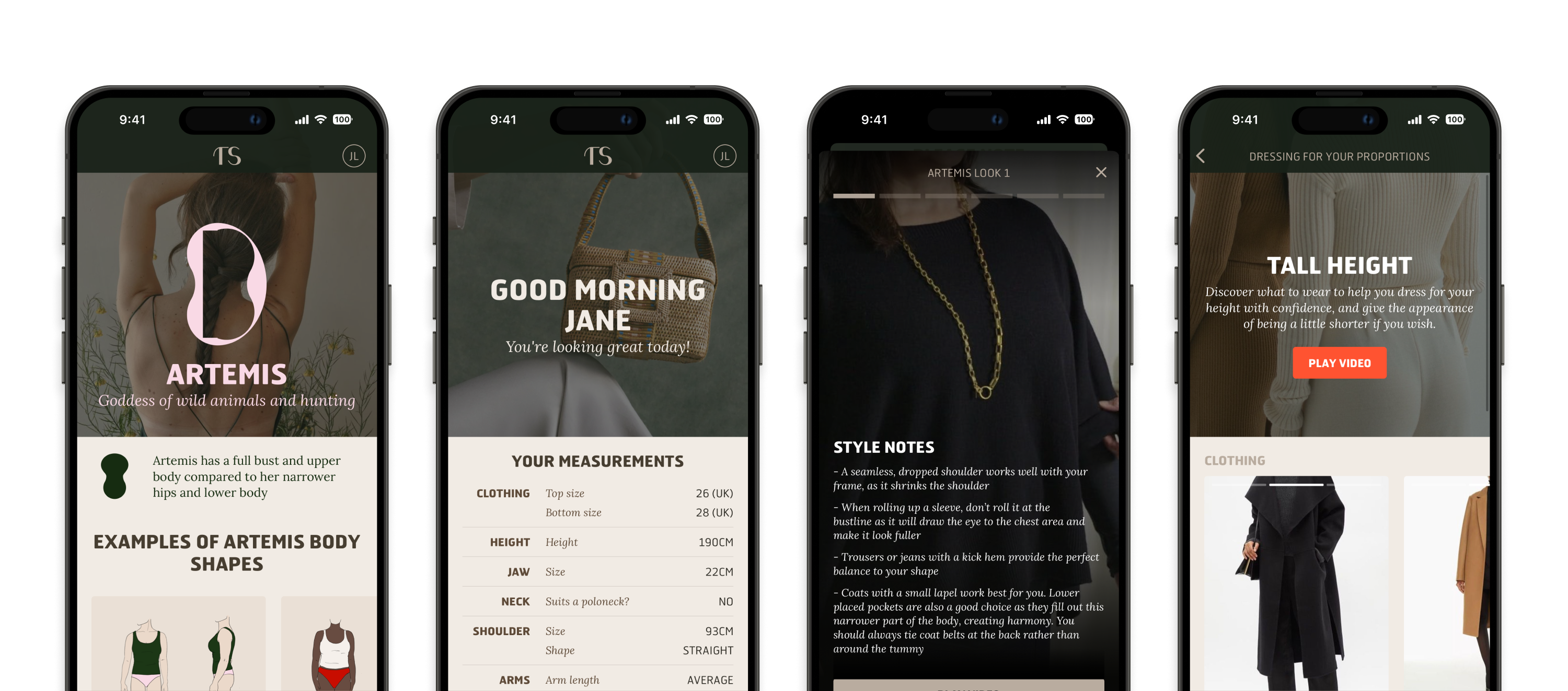 Screenshots of Think Shape